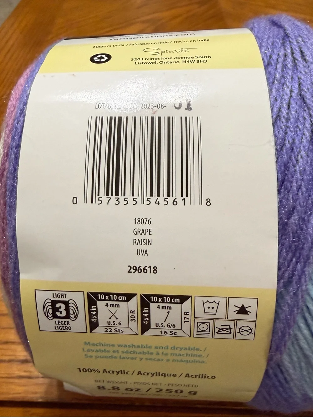 Caron Skinny Cakes Grape Raisin 8.8 Oz Cake New